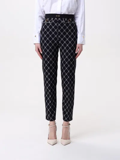 ELISABETTA FRANCHI PANTS ELISABETTA FRANCHI WOMAN COLOR BLACK,426406002