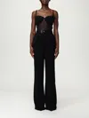 Elisabetta Franchi Pants  Woman Color Black In Black