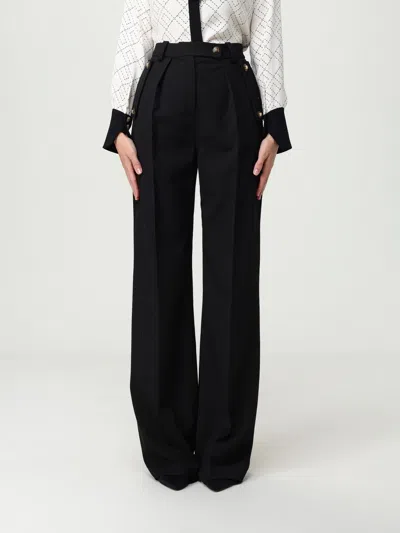 ELISABETTA FRANCHI PANTS ELISABETTA FRANCHI WOMAN COLOR BLACK,H32493002