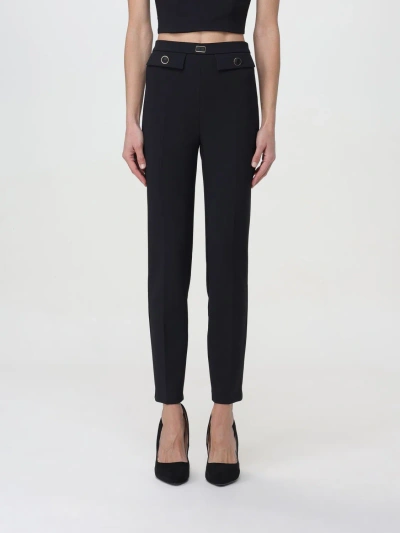 Elisabetta Franchi Pants  Woman Color Black In Black