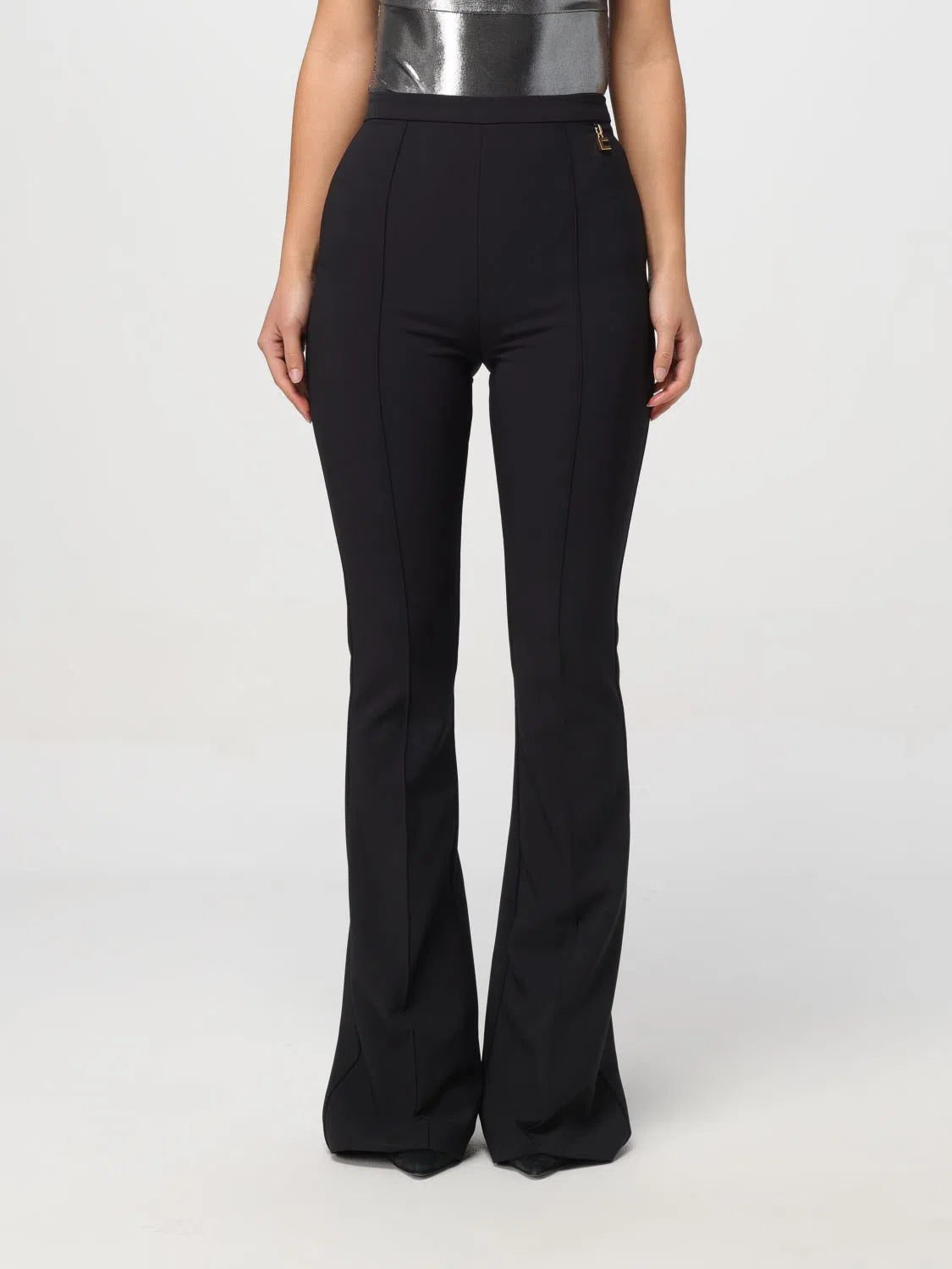 Pants ELISABETTA FRANCHI Woman color Black