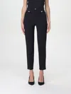 ELISABETTA FRANCHI PANTS ELISABETTA FRANCHI WOMAN COLOR BLACK,416134002