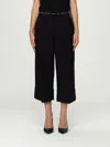 Elisabetta Franchi Pants  Woman Color Black In Blue
