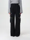 Elisabetta Franchi Pants  Woman Color Black In Schwarz