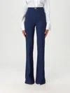 Elisabetta Franchi Pants  Woman Color Blue In Blue