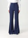 Elisabetta Franchi Oltremare Smoking Trouser In Blue