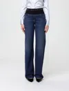 Elisabetta Franchi Pants  Woman Color Blue In Blue