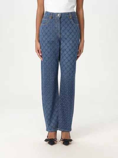 ELISABETTA FRANCHI JEANS ELISABETTA FRANCHI WOMAN COLOR BLUE,G57408009