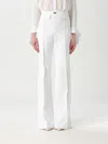Elisabetta Franchi Pants  Woman Color Ivory