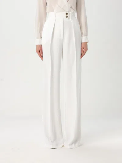 Elisabetta Franchi Pants  Woman Color Ivory