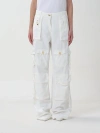 Elisabetta Franchi Pants  Woman Color Ivory In Ivory