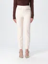 Elisabetta Franchi Pants  Woman Color Milk In White