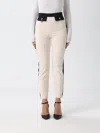 Elisabetta Franchi Pants  Woman Color Milk In White