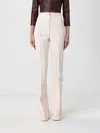 Elisabetta Franchi Pants  Woman Color Milk In White