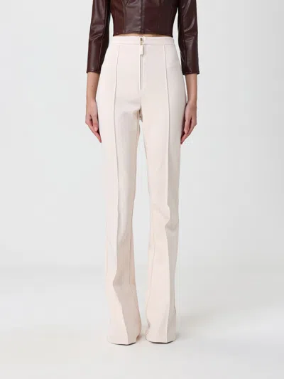 Elisabetta Franchi Pants  Woman Color Milk In White