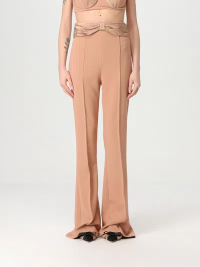 Elisabetta Franchi Pants  Woman Color Nude
