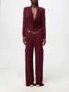 Elisabetta Franchi Pants  Woman Color Red In Rot