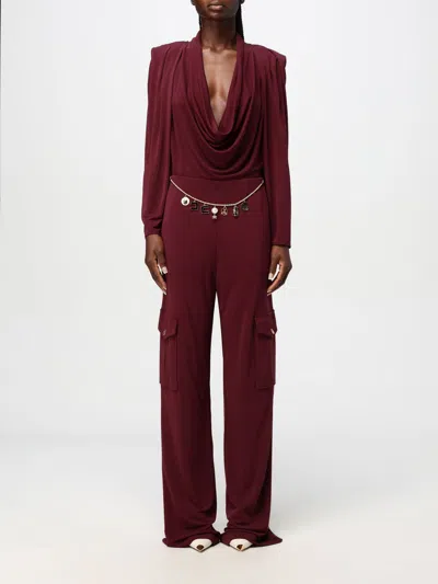 Elisabetta Franchi Pants  Woman Color Red In Rot