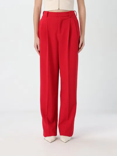 Elisabetta Franchi Pants  Woman Color Red In Rot