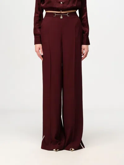 ELISABETTA FRANCHI PANTS ELISABETTA FRANCHI WOMAN COLOR RED,G04662014