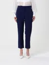 Elisabetta Franchi Pants  Woman Color Sea In Blue