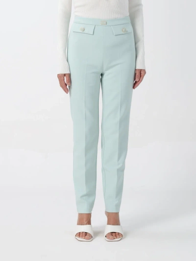 Elisabetta Franchi Pants  Woman Color Water