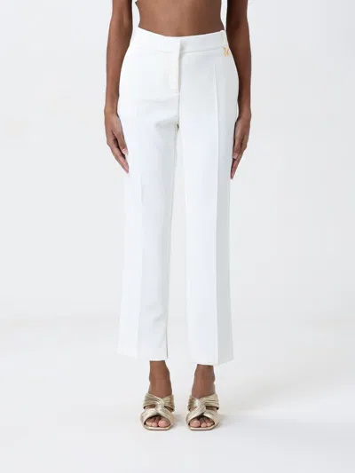 Elisabetta Franchi Pants  Woman Color White