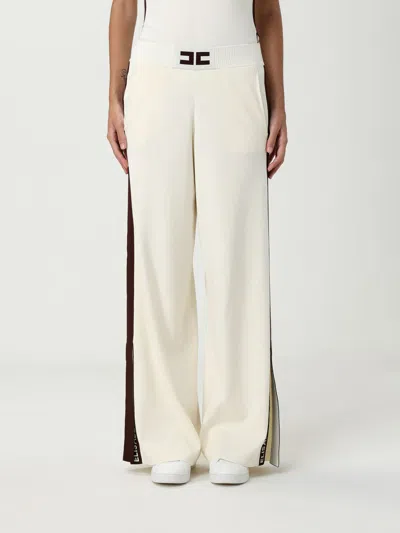 Elisabetta Franchi Pants  Woman Color White