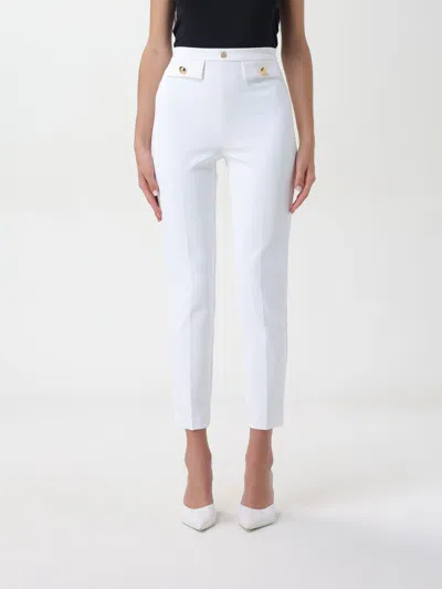 Elisabetta Franchi Pants  Woman Color White In White