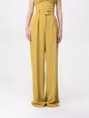 Elisabetta Franchi Pants  Woman Color Yellow