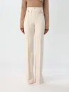 Elisabetta Franchi Pants  Woman Color Yellow Cream