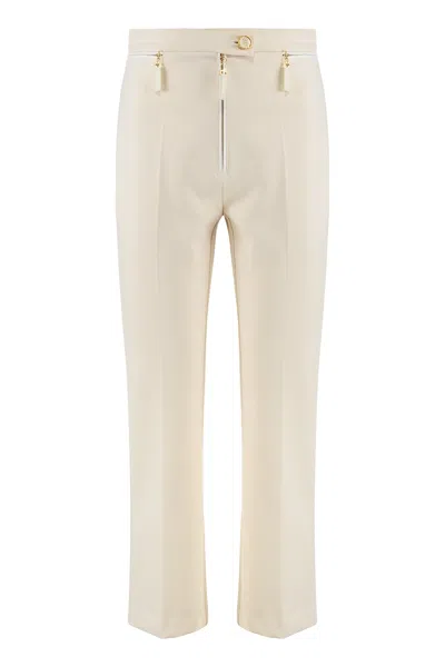 ELISABETTA FRANCHI ELISABETTA FRANCHI PANTS IN DOUBLE CREPE