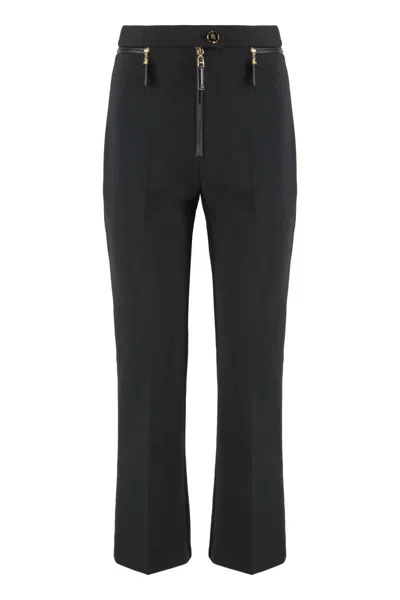 ELISABETTA FRANCHI ELISABETTA FRANCHI PANTS IN DOUBLE CREPE