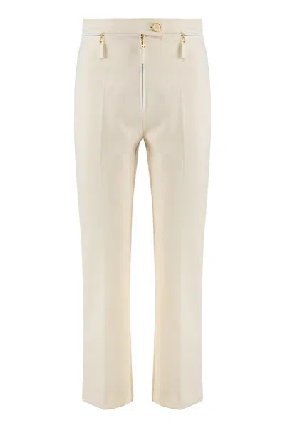 ELISABETTA FRANCHI ELISABETTA FRANCHI PANTS IN DOUBLE CREPE