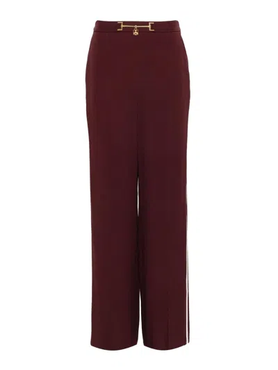 ELISABETTA FRANCHI PANTALÓN CASUAL - ROJO
