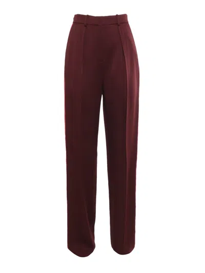 Elisabetta Franchi Trousers In Red
