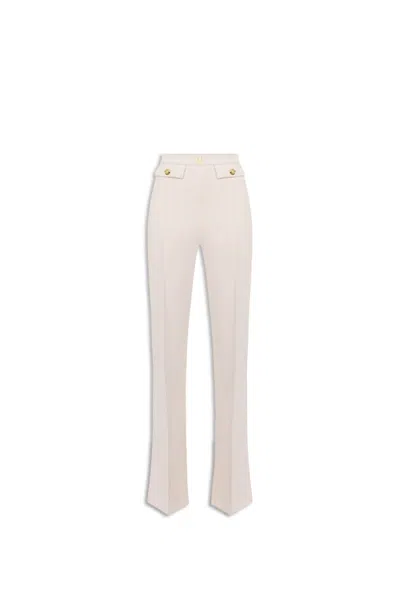 Elisabetta Franchi Pants In White