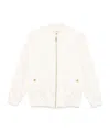 Elisabetta Franchi Bomber Jacket In White