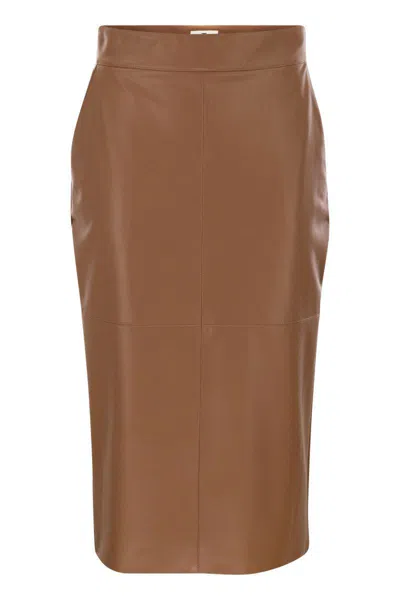 ELISABETTA FRANCHI ELISABETTA FRANCHI PENCIL SKIRT WITH JEWELLED HOOKS