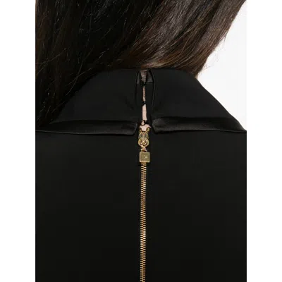 Elisabetta Franchi Peplum-waist Halterneck Jumpsuit In Red