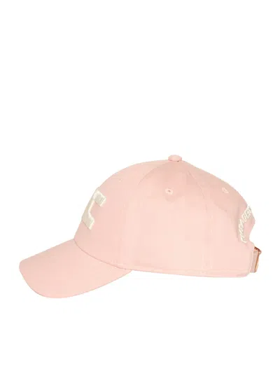 Elisabetta Franchi Pink Hat With Logo