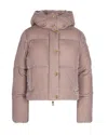 Elisabetta Franchi Tailored Jacket With Structured Shoulders In Pink