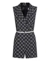 Elisabetta Franchi Black Jumpsuits In Multi