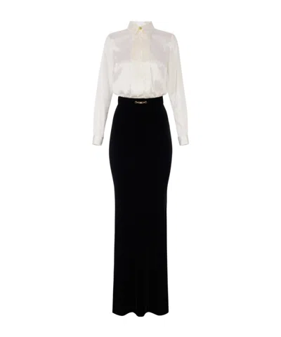 ELISABETTA FRANCHI ELISABETTA FRANCHI RED CARPET DRESS