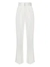 Elisabetta Franchi Pleated Palazzo Pants In Multi