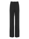 Elisabetta Franchi Pleated-pocket Trousers In Black