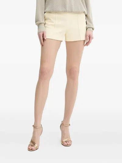Elisabetta Franchi Pocket-detail Shorts In Gold