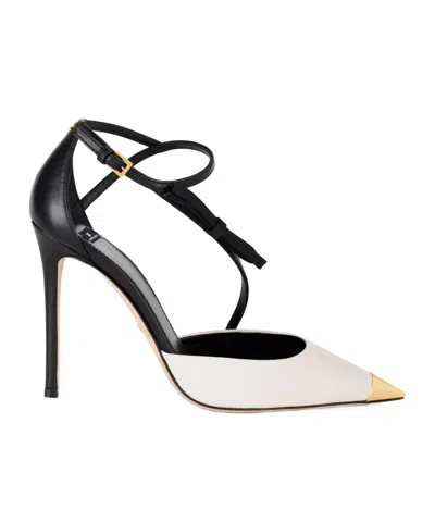 Elisabetta Franchi Pointed High Heels In Black