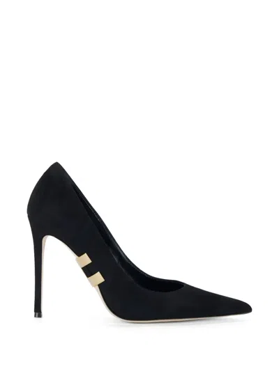 Elisabetta Franchi Pointed Toe Heeled Pump In Black