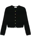 Elisabetta Franchi Viscose Sweater In Black